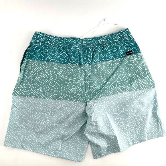 Chubbies Men's Blue Stripe With Spots The Whale Sharks 7" Swim Trunk Size XL - Picture 8 of 10